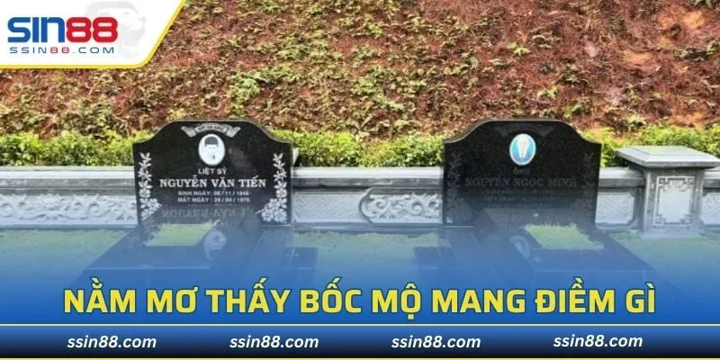 Nằm mơ thấy bốc mộ mang điềm lành hay dữ cho người mơ