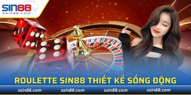 Roulette SIN88 mê hoặc bạn với bánh xe rực rỡ